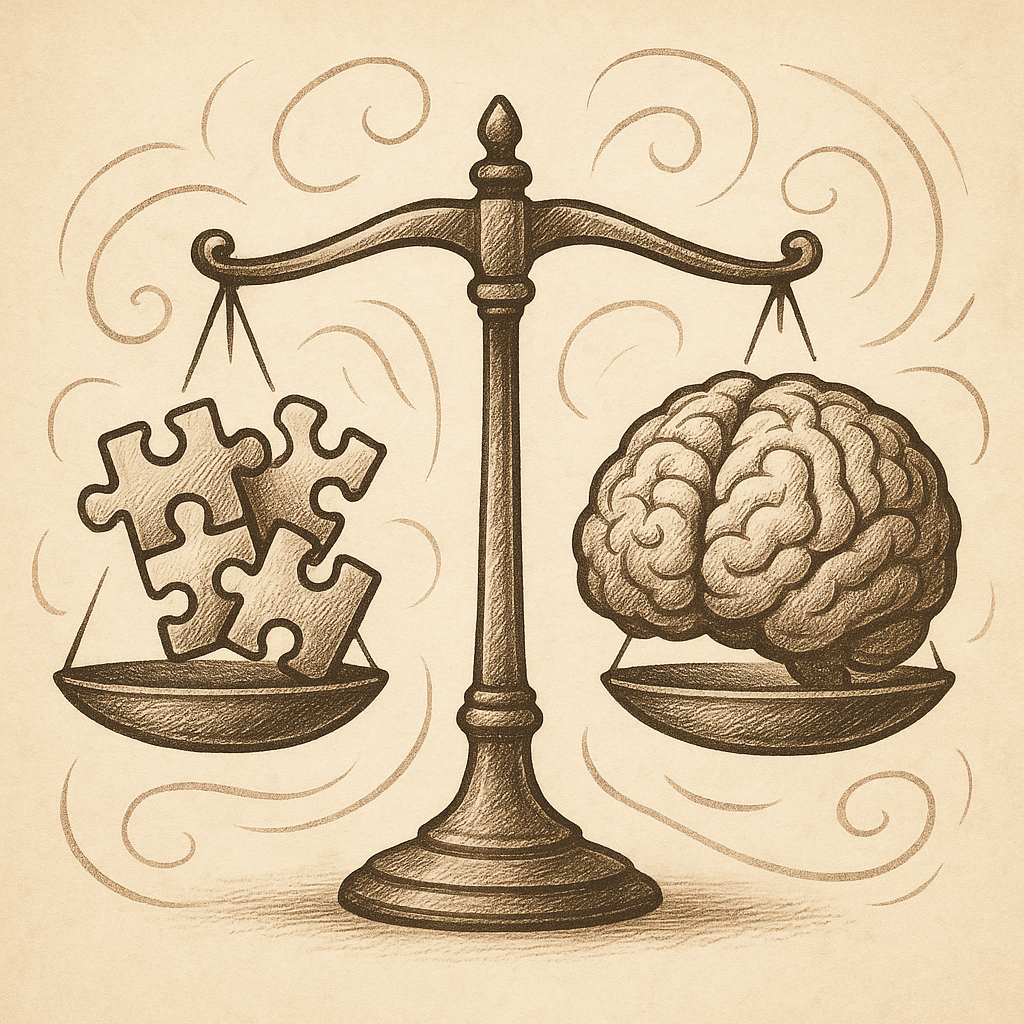 riddles vs brain teasers illustration
