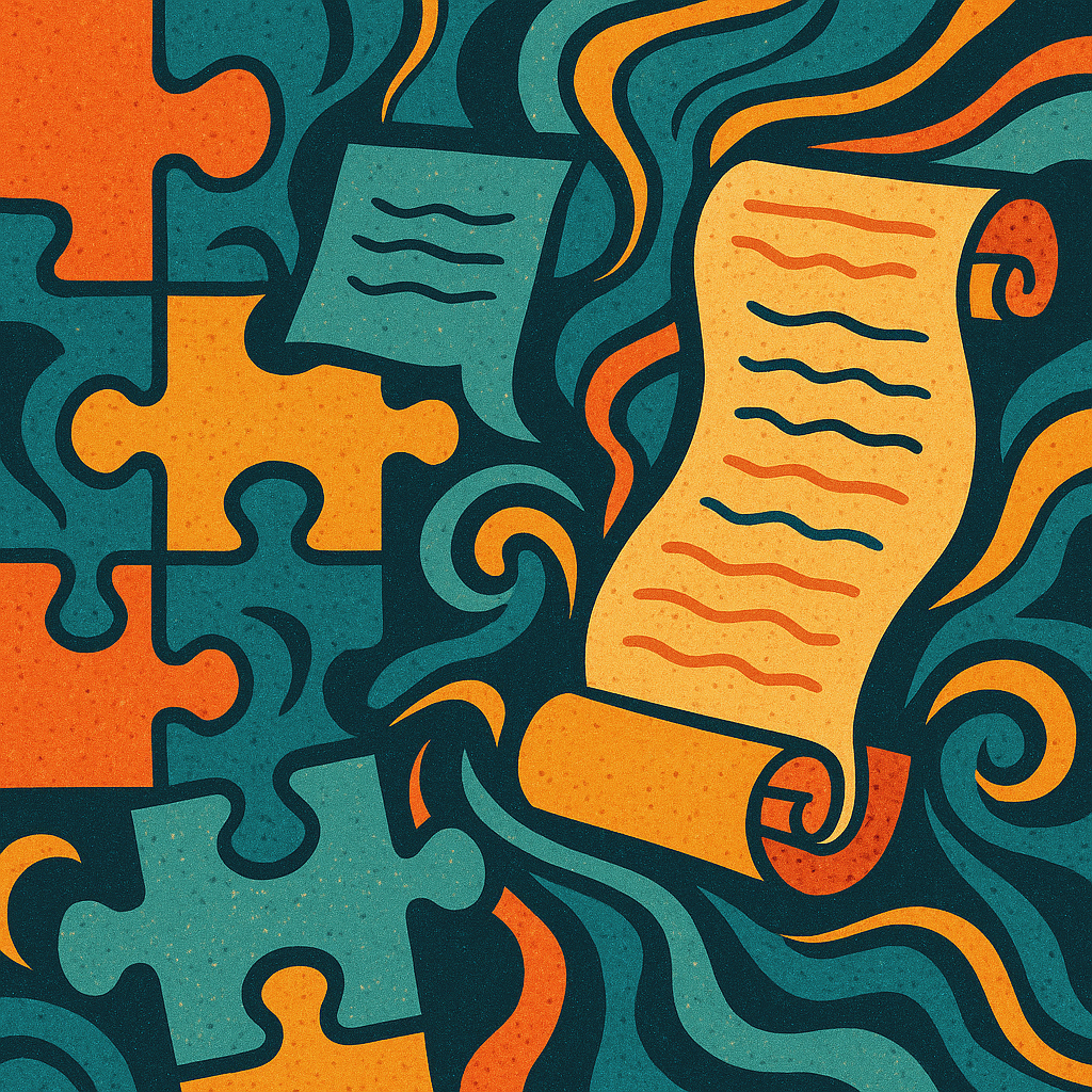 riddle poems illustration